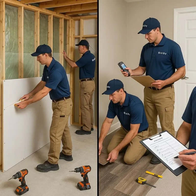 Repairs and Reconstruction process in Stafford, VA